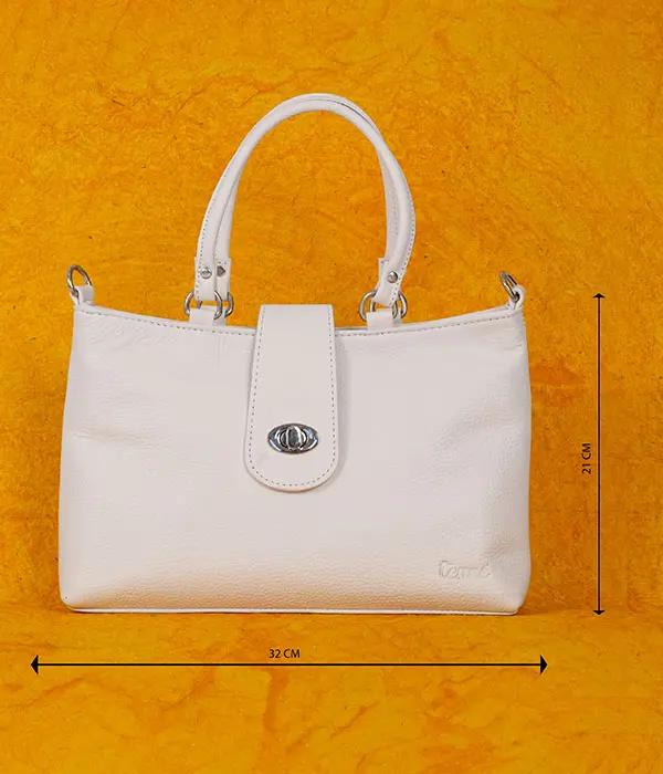 White Hand Bag