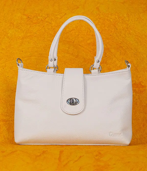 White Hand Bag