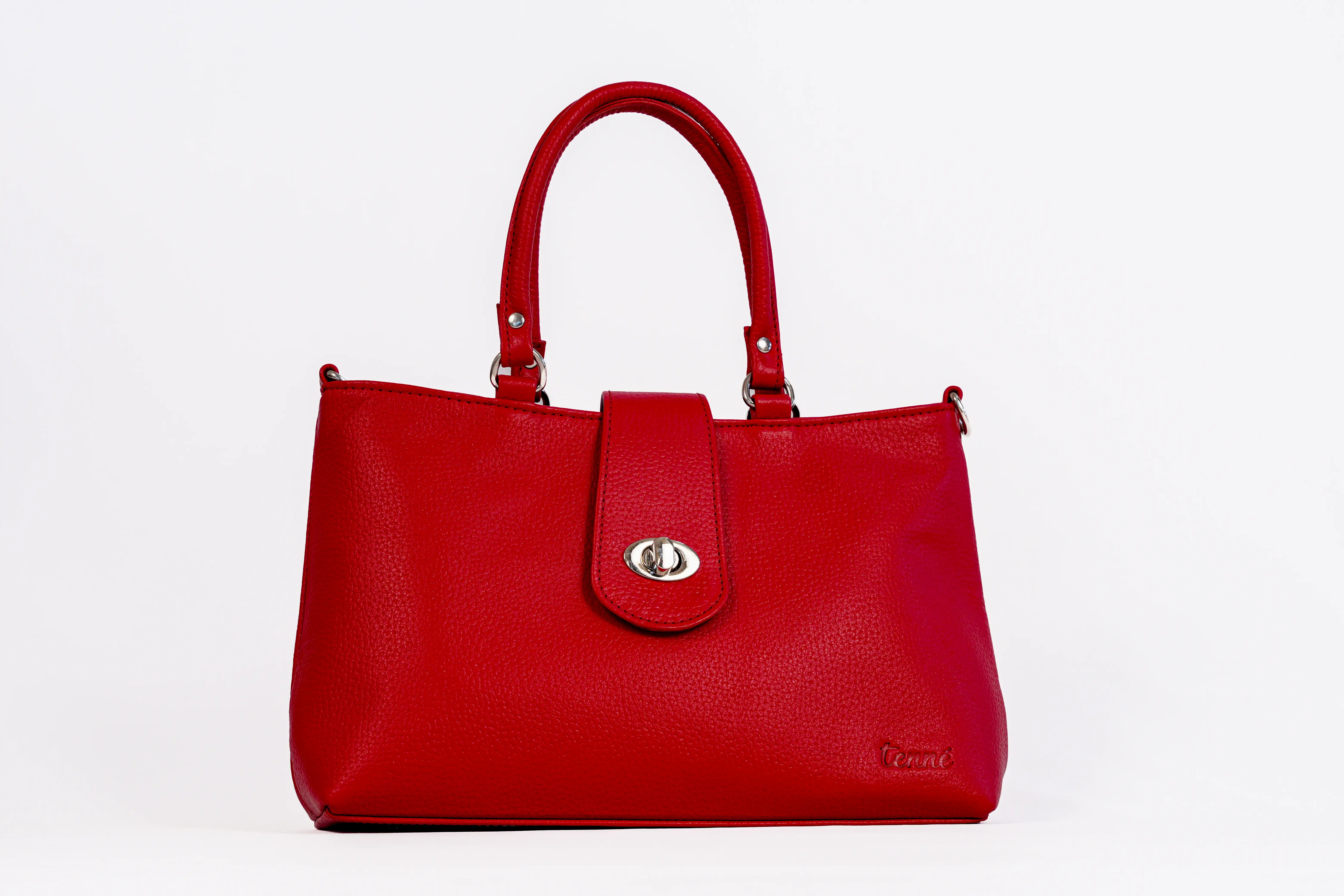 Red Classic Hand Bag