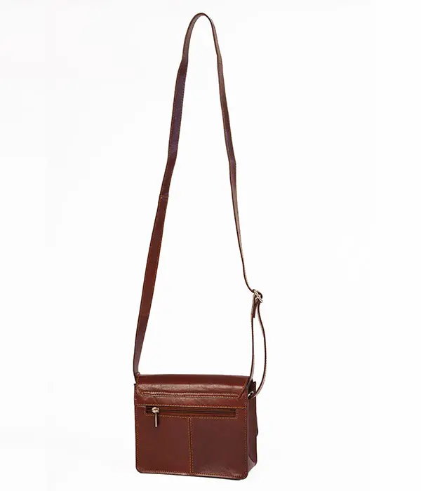 Classic Brown  Crossbody Mini-Sling
