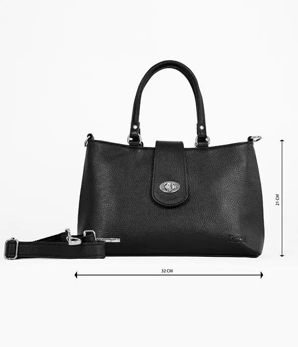 Black Classic Hand Bag