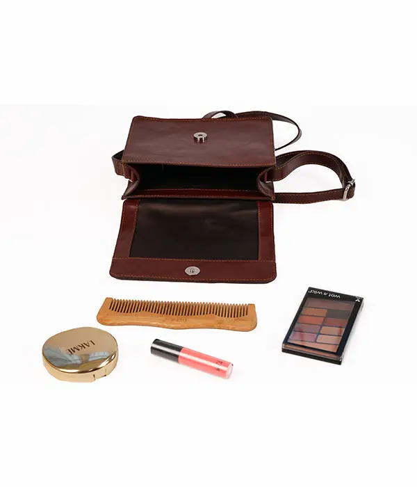 Classic Brown  Crossbody Mini-Sling